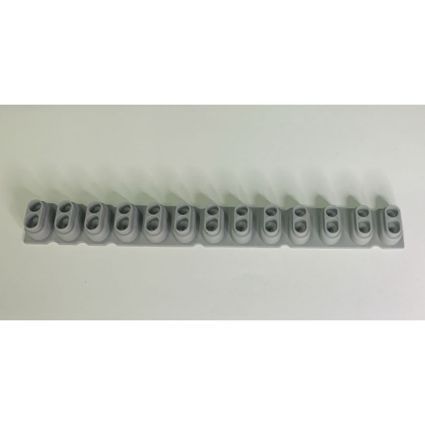 Korg Gommini conduttivi 13 tasti per tastiere striscia di contatto in gomma per tasti del sintetizzatore, striscia a 13 note