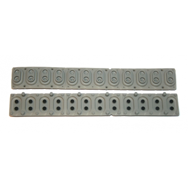 Gommini conduttivi 12 tasti  KORG  KST Rubber 2 contatti, Ricambi Originali [B027KO148081]