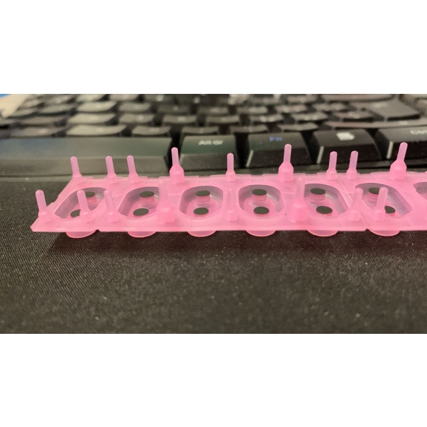 Gommini Conduttivi 12 tasti per M-audio Serie Code (Colore Rosa)