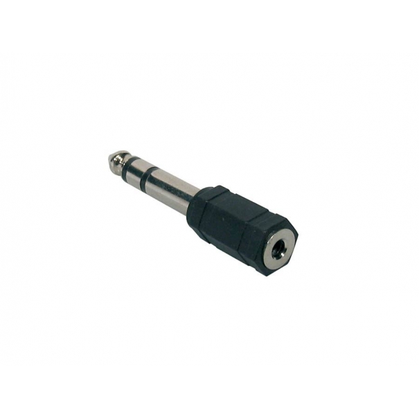 Adattatore jack femmina stereo da 3,5 mm - jack maschio stereo da 6,3 mm