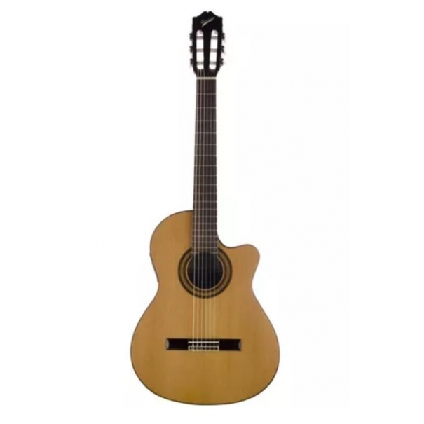 CUENCA 30 Cw E1 CHITARRA CLASSICA DA STUDIO ELETTRIFICATA A SPALLA MANCANTE