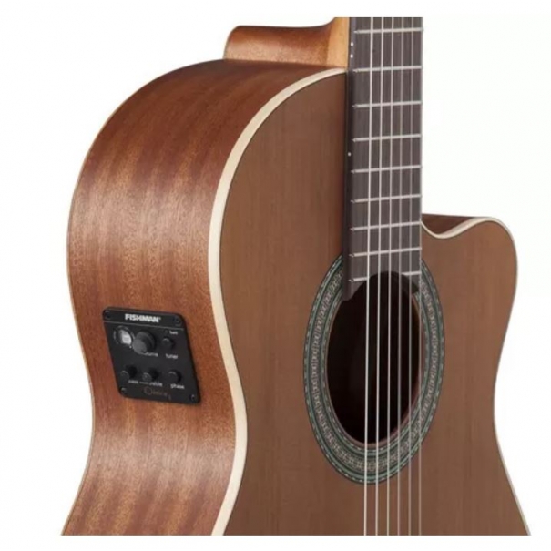 CUENCA 5 - Nature Cw Ez CHITARRA CLASSICA CUTAWAY DA STUDIO IN FINITURA NATURE CON PREAMP FISHMAN