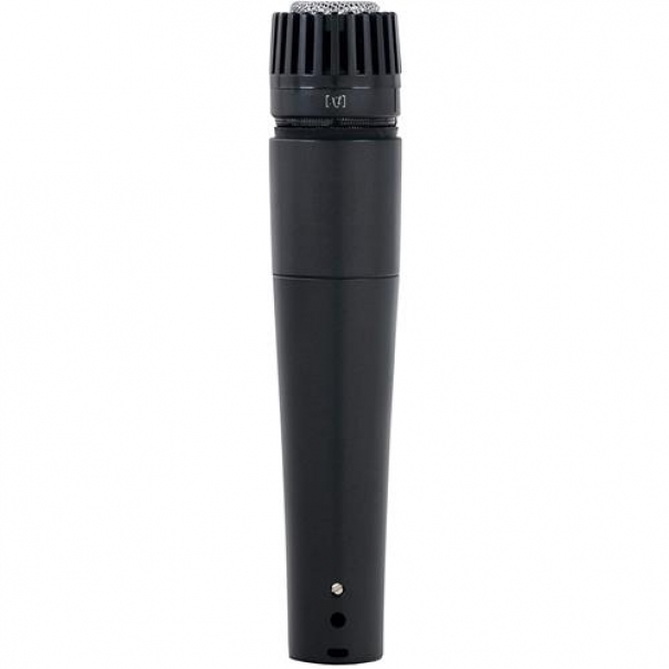 Microfono Dinamico Cardioide (tipo SM-57) con cavo, supporto e pochette in ecopelle XT-SM57