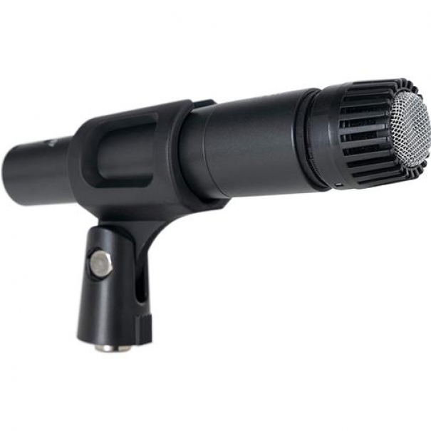 Microfono Dinamico Cardioide (tipo SM-57) con cavo, supporto e pochette in ecopelle XT-SM57