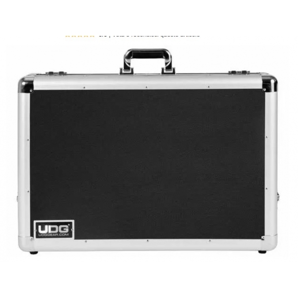 Ultimate Pick Foam Flight Case Multi Format XL Silver (U93013SL)