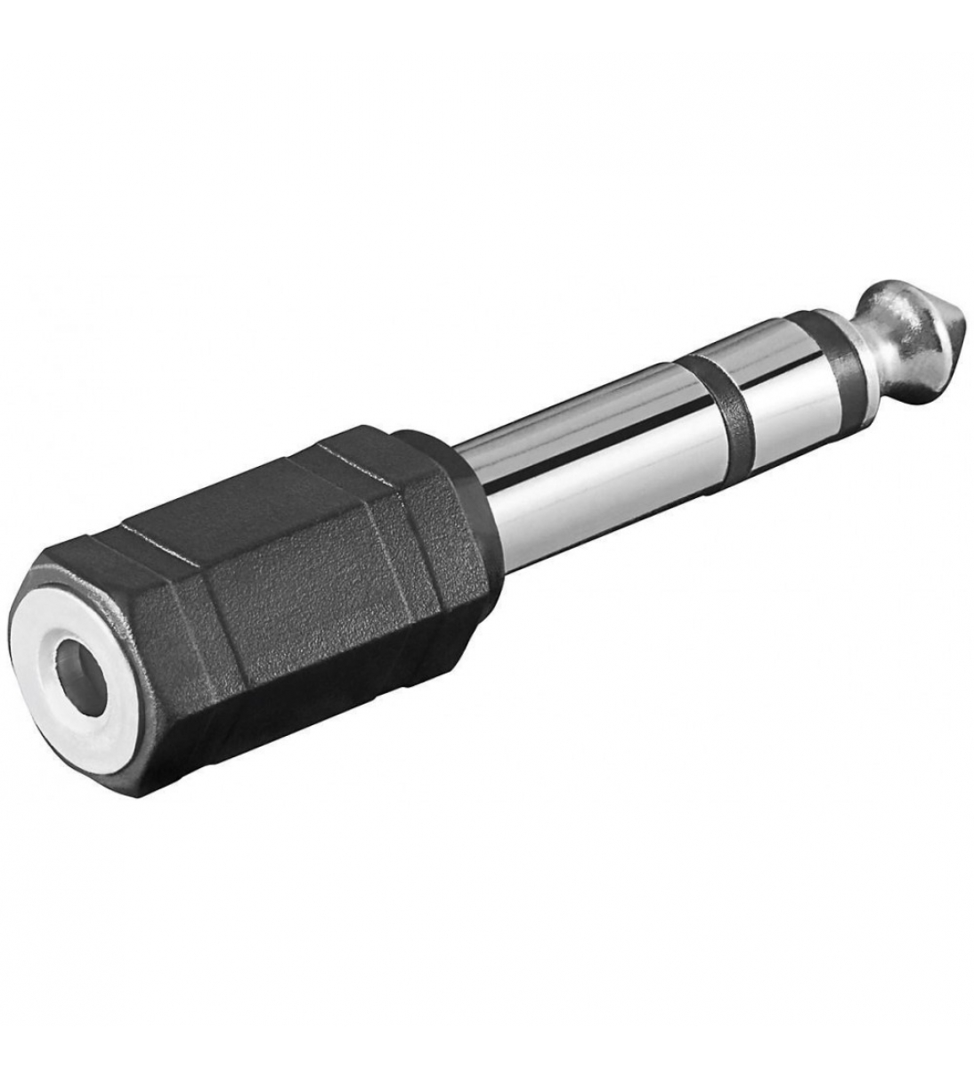 Adattatore Audio 6.3mm Maschio a 3.5mm Femmina Stereo cod.30142 [B006WB185]