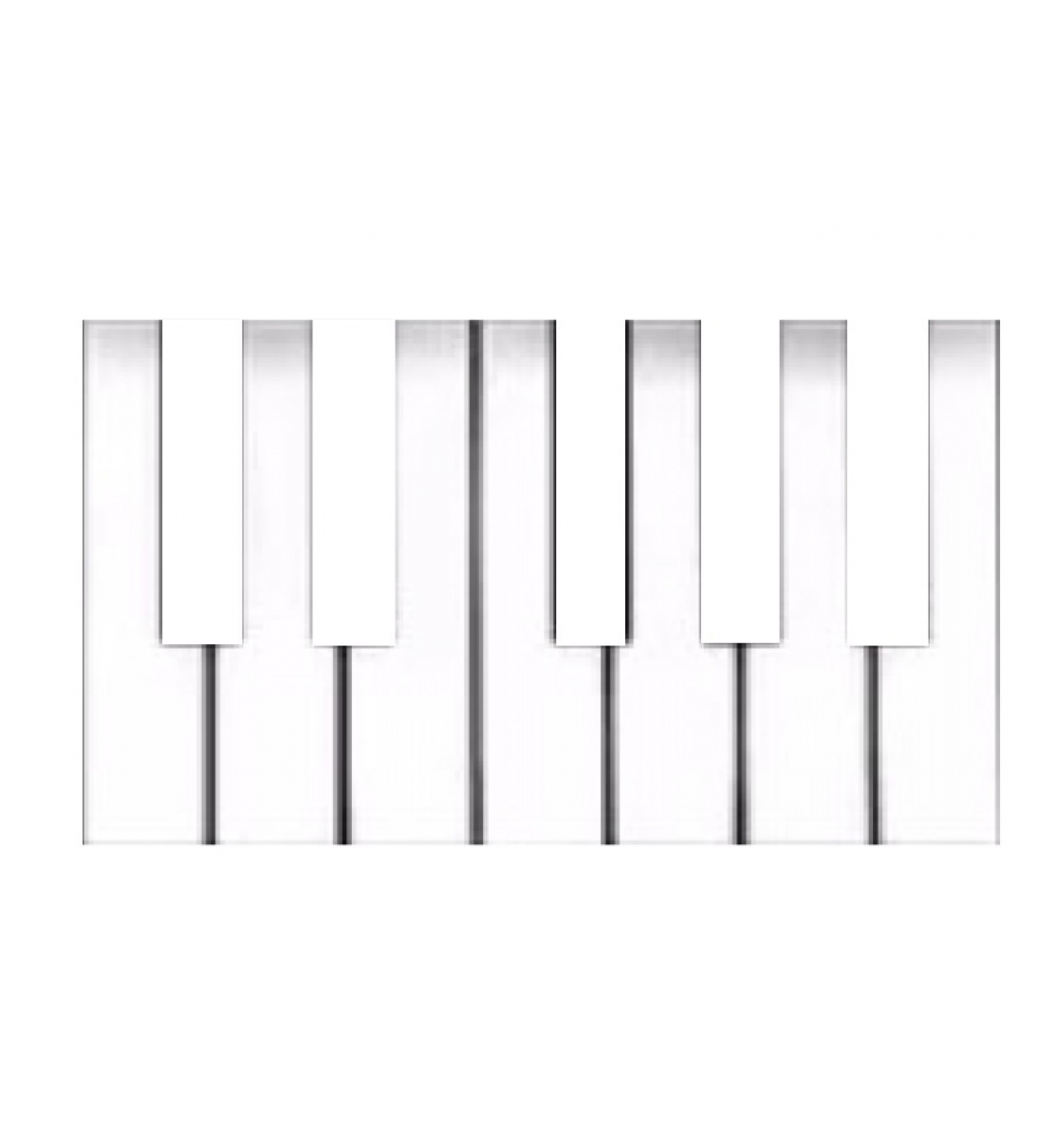 Ottava da DO a SI tasti bianchi per tastiera Mini Casio SA