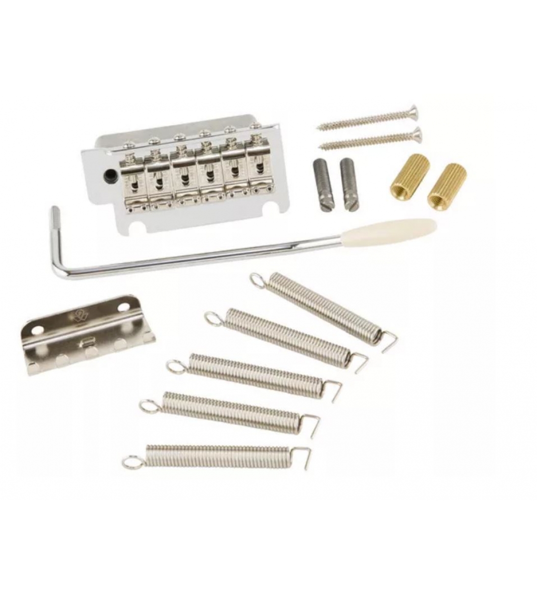Deluxe Series 2 Point Tremolo Assembly Chrome