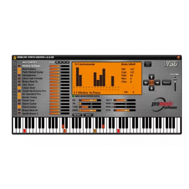 WINLIVE Synth Driver WSD
