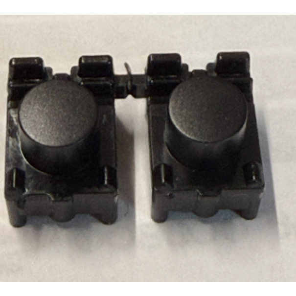 Pulsante a coppia tondo senza finestra LED, diametro,  Korg PLA0010493 (diametro 8,7mm)