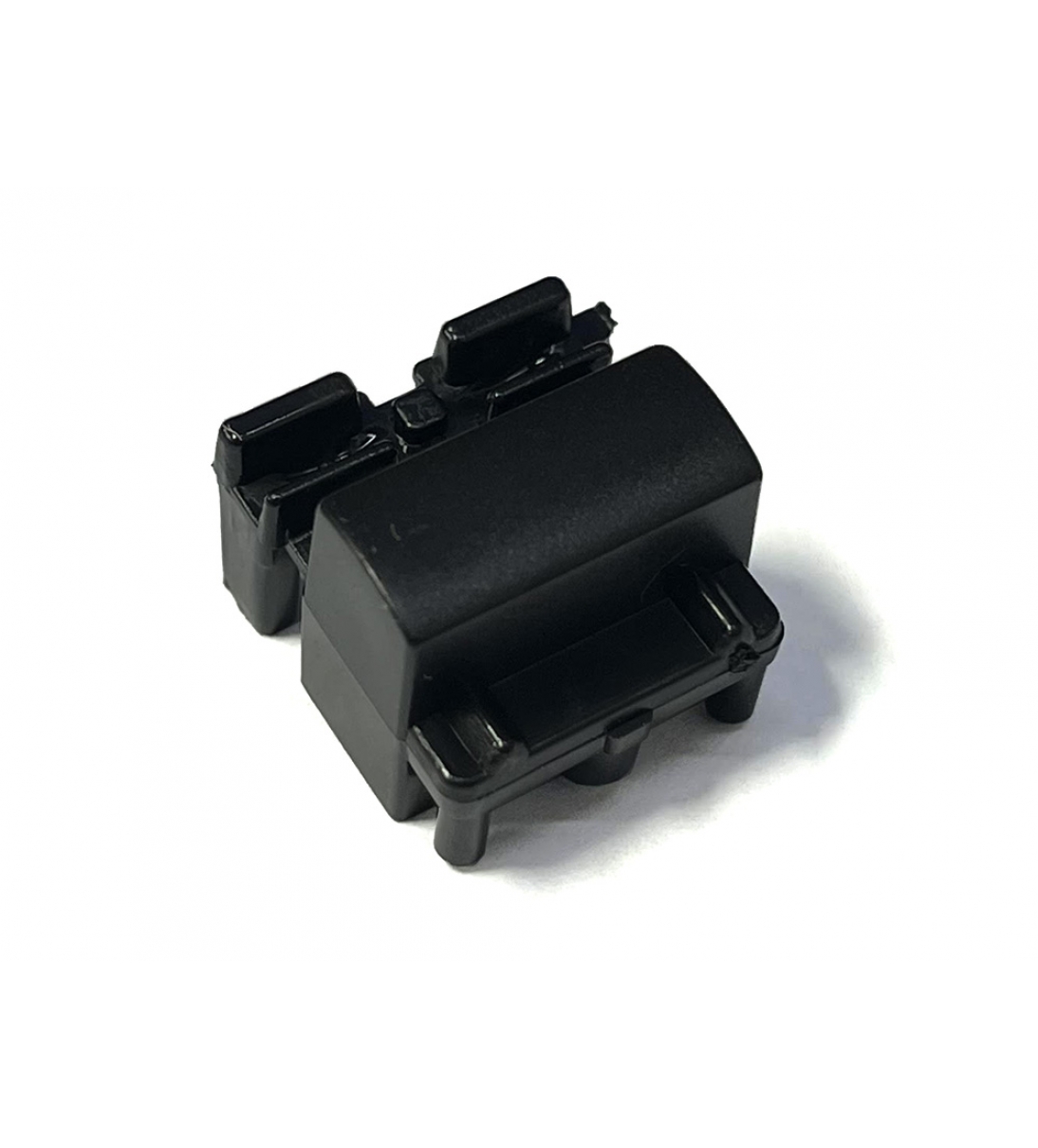 Pulsante o tastino nero, stretto senza finestrella LED, per PA5X (15,4x7.1mm)  [4] Korg PLA0010495