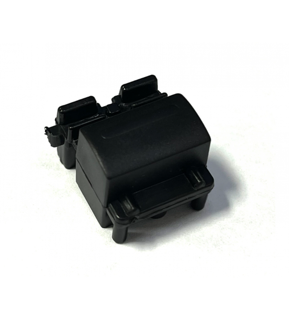 Pulsante o tastino nero, largo con finestra LED, Korg PLA0010496
