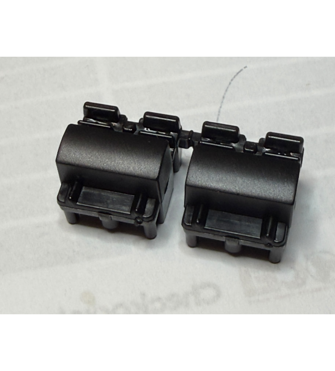 Pulsante Linea 2 componenti, stretto, senza finestra LED, (15,3x7.2mm)