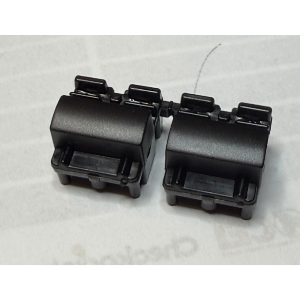 Pulsante Linea 2 componenti, stretto, senza finestra LED, (15,3x7.2mm)
