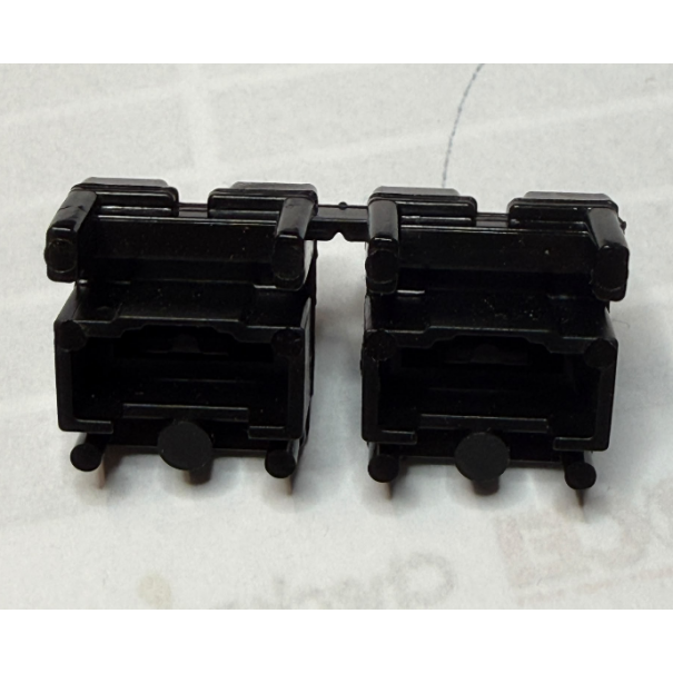 Pulsante Linea 2 componenti, stretto, senza finestra LED, (15,3x7.2mm)