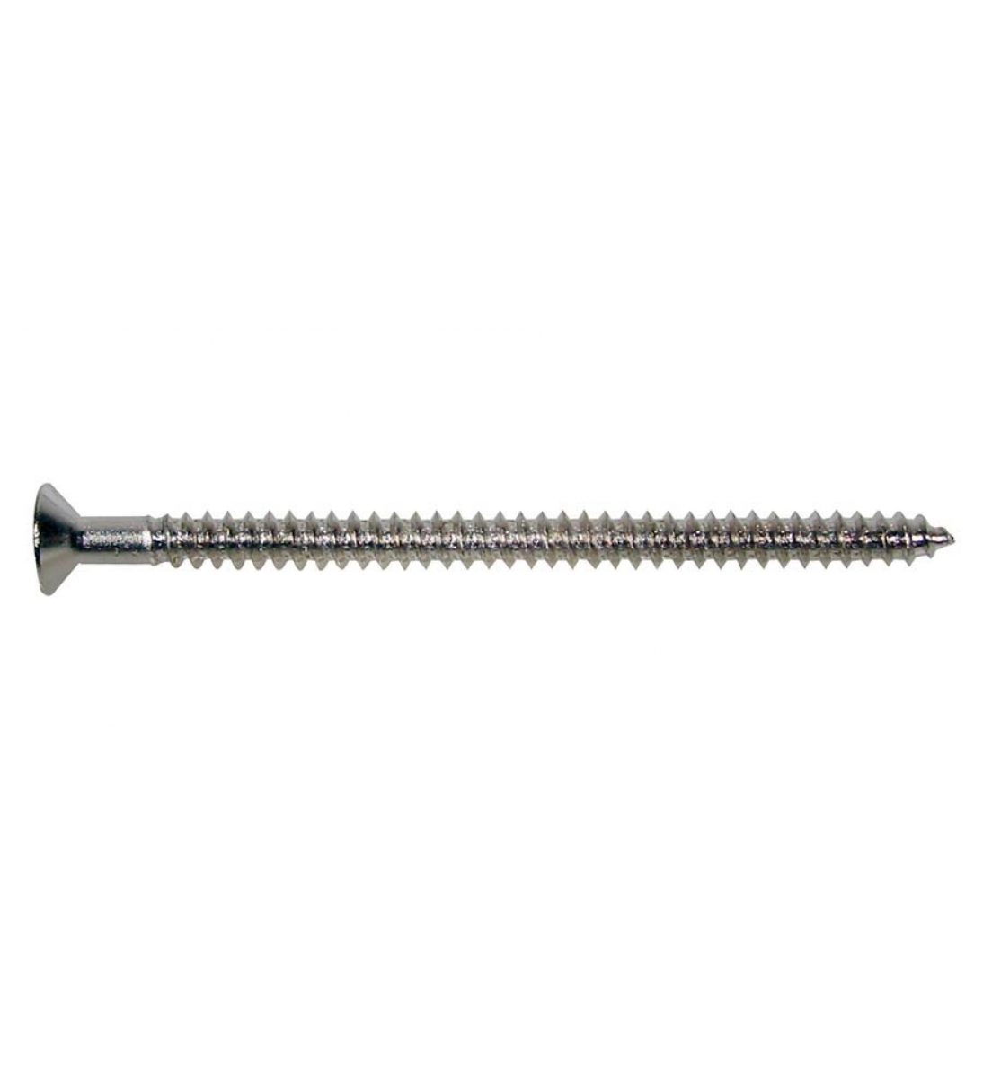 Viti per pickup, nichelato, 2,6x40mm 12 pezzi [G-PS-13-N]