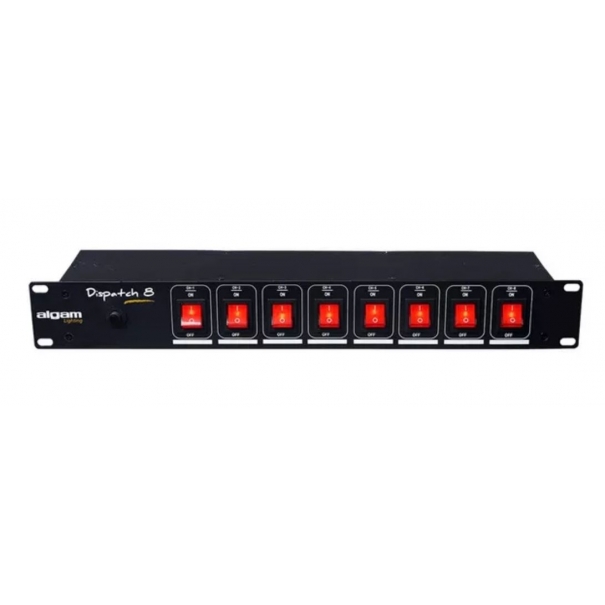 Dispatch-8 MULTIPRESA 8 INGRESSI PER RACK 19"