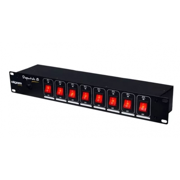 Dispatch-8 MULTIPRESA 8 INGRESSI PER RACK 19"