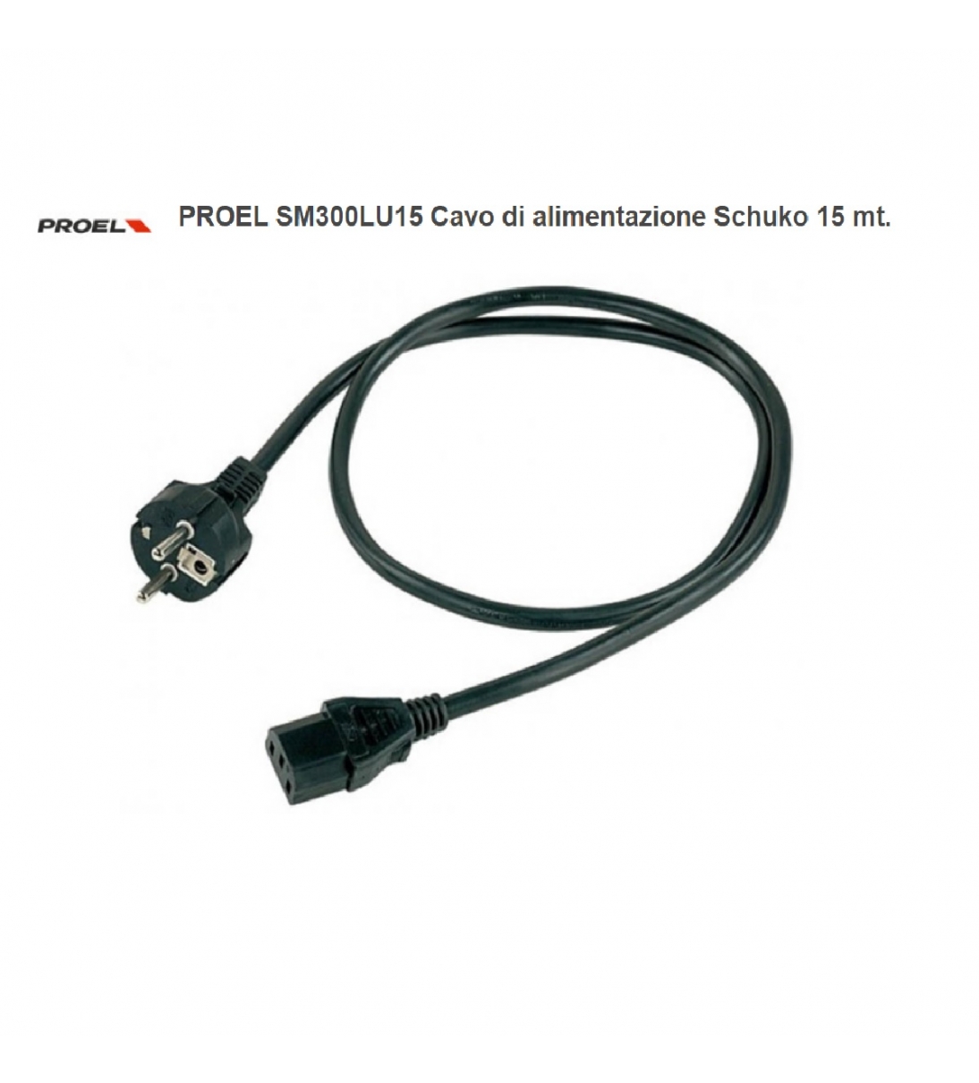 SM300LU15 Cavo di alimentazione Schuko 15 mt. - 05351