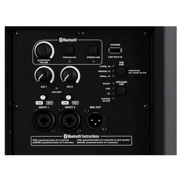 TS415 CASSA ATTIVA15" BLUETOOTH 2500W Laddove TS3 ha superato le aspettative, TS4 le ridefinisce completamente. Basandosi sull'eredità degli speaker TrueSonic più venduti