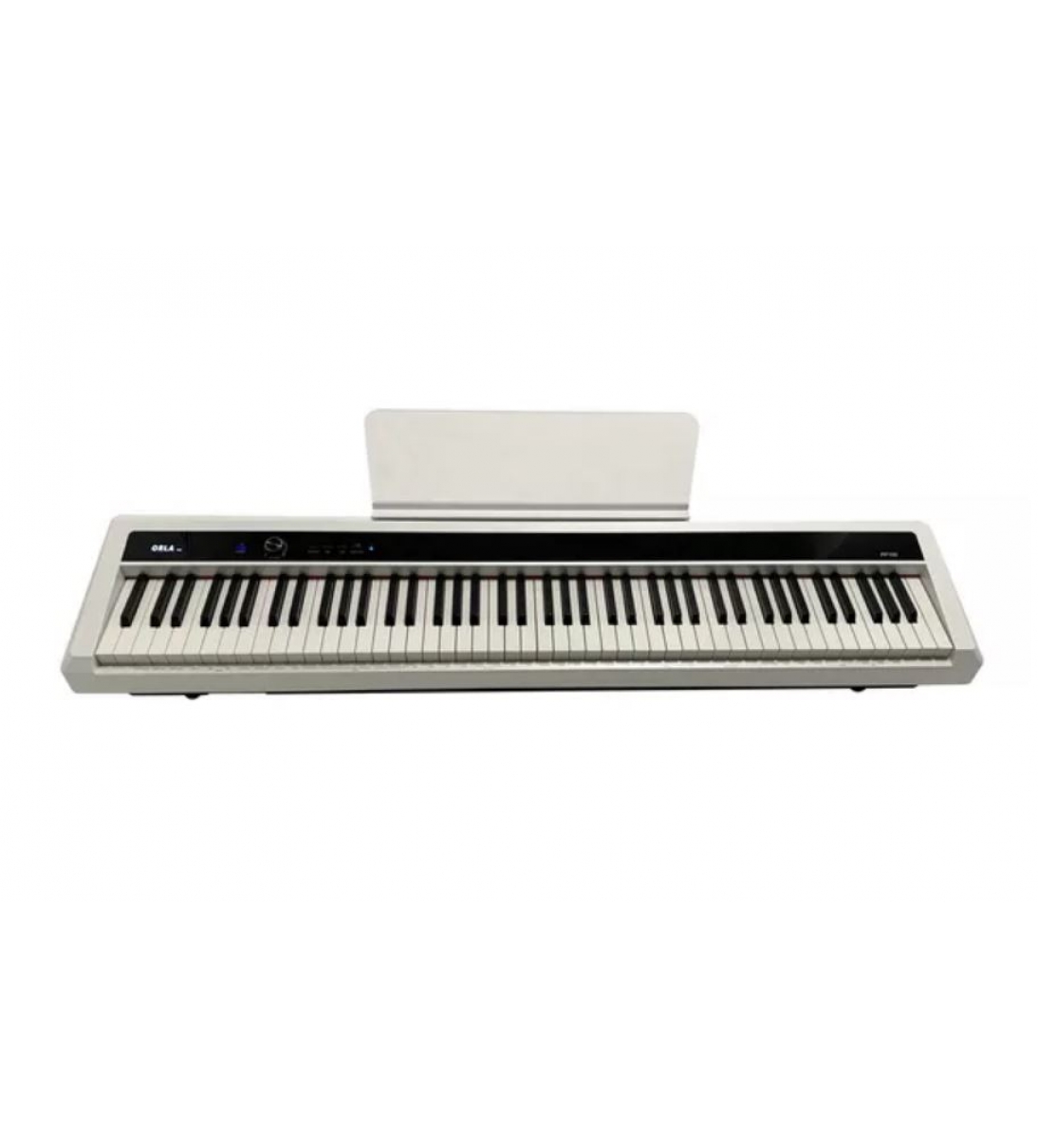 PF100 White PIANOFORTE DIGITALE 88 TASTI PESATI BIANCO