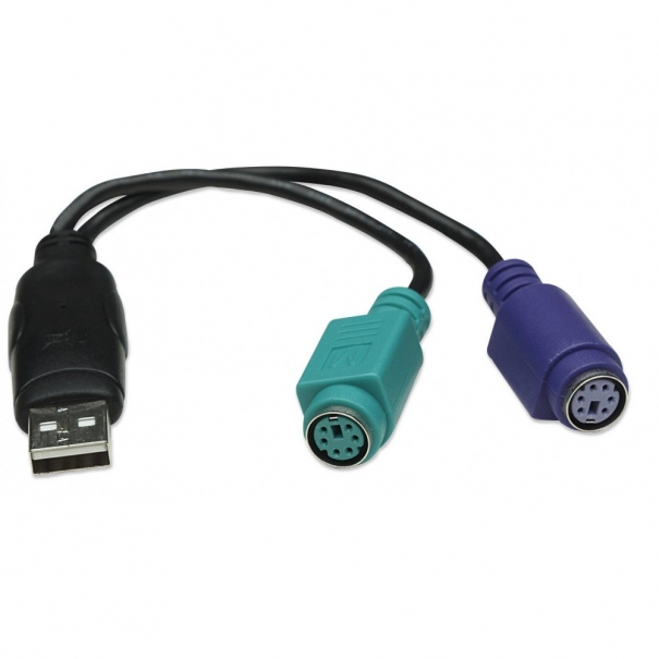 Adattatore USB a doppio PS/2
