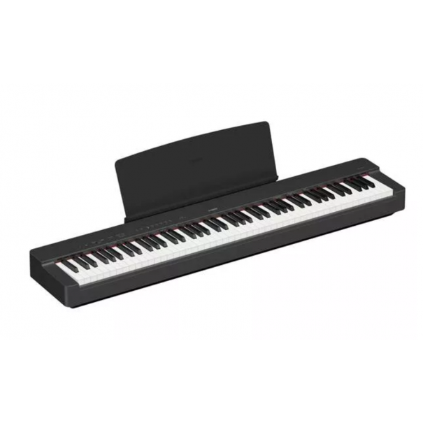 P-225 Black PIANOFORTE DIGITALE 88 TASTI PESATI NERO