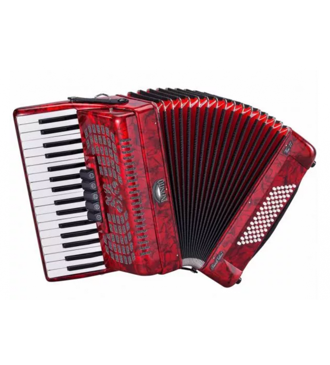 Voce II 3472-RD FISARMONICA 72 BASSI ROSSA
