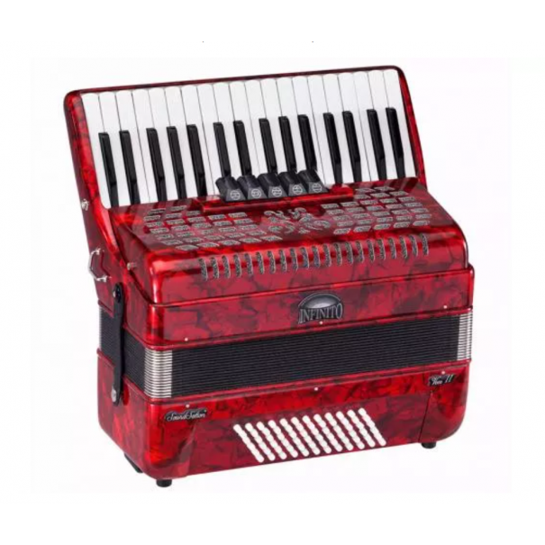 Voce II 3472-RD FISARMONICA 72 BASSI ROSSA