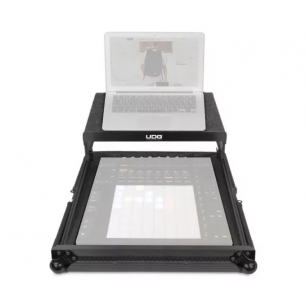 Ultimate Flight Case Ableton Push 3 Black Plus (Shelf) (U91091BL)