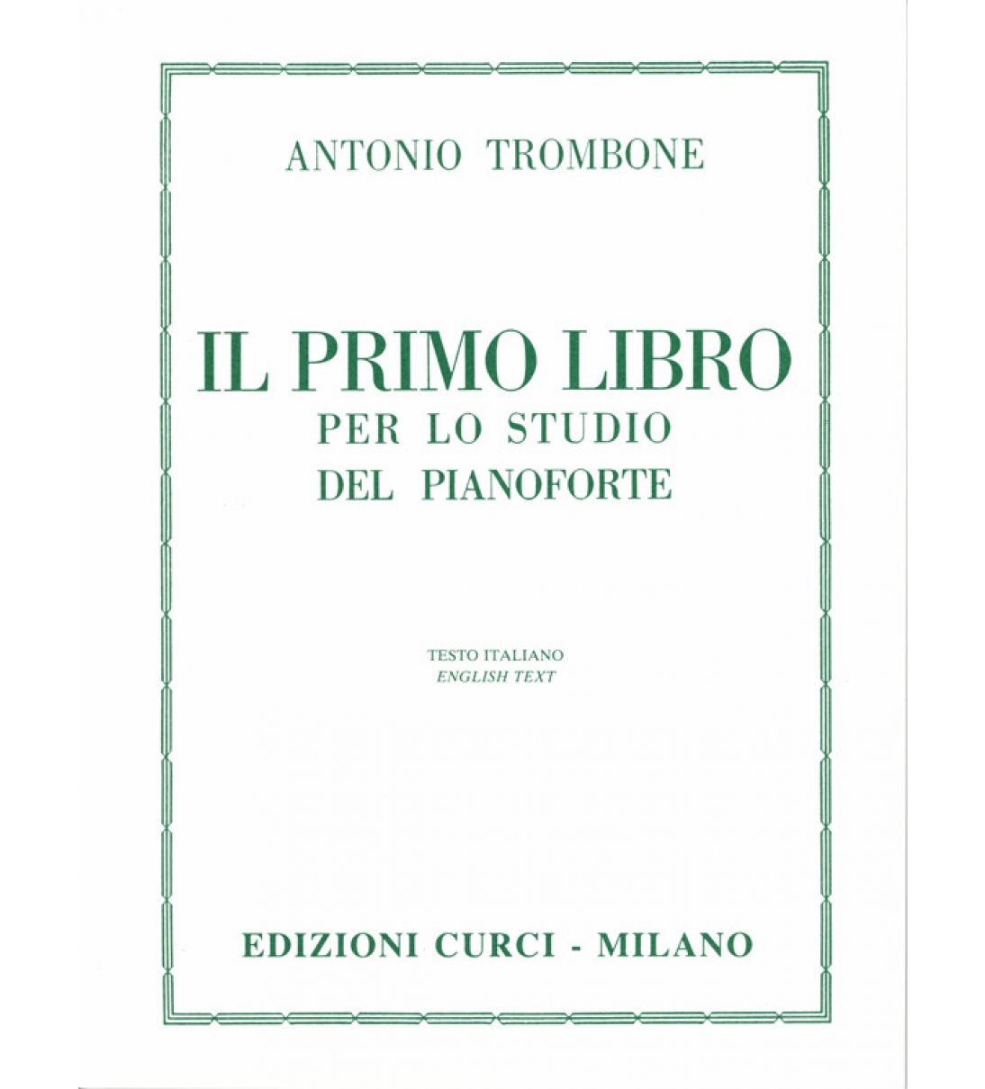 Il primo libro per lo studio del pianoforte