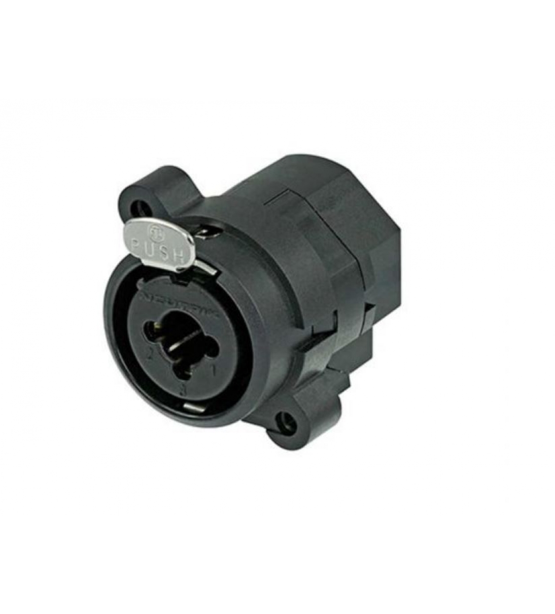 Lok NC/371 CONNETTORE COMBO DA PANNELLO XLR 3P F / JACK STEREO