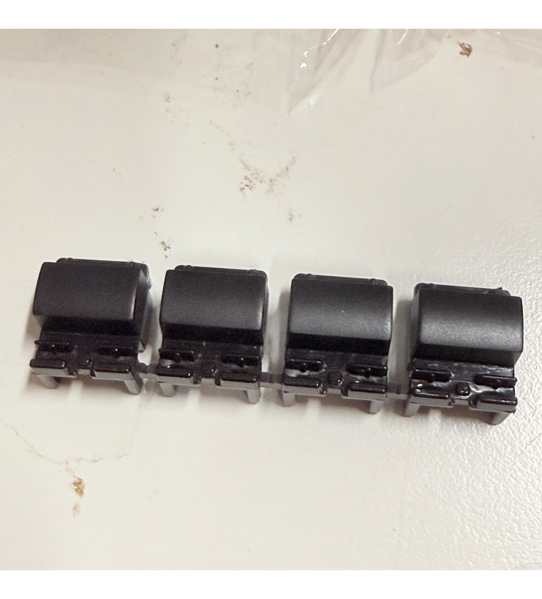 Tastini da 4 componenti, stretti, senza finestra LED, (15,3x7.2mm) Korg [3]