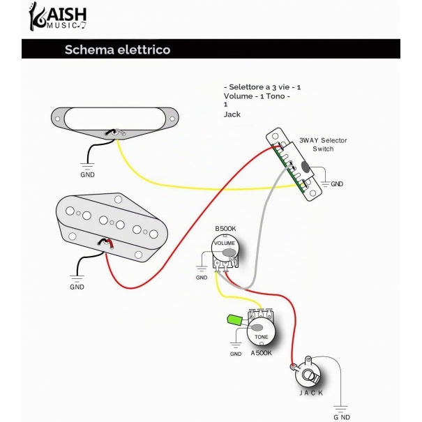 Interruttore a levetta a 3 posizioni per chitarra, per selettore pickup, per Strat-Tele, resistente, 3 punte in plastica