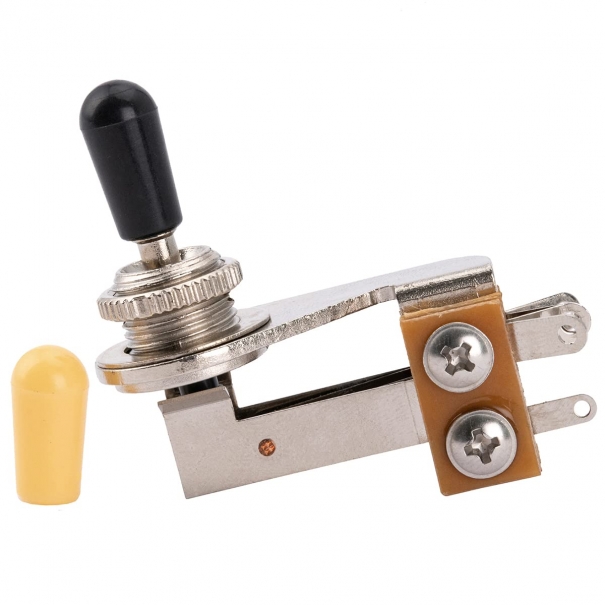 Basic Metrica Selettore a L 3 Posizioni Angolo Retto per Chitarra Elettrica Tipo USA Epiphone Les Paul