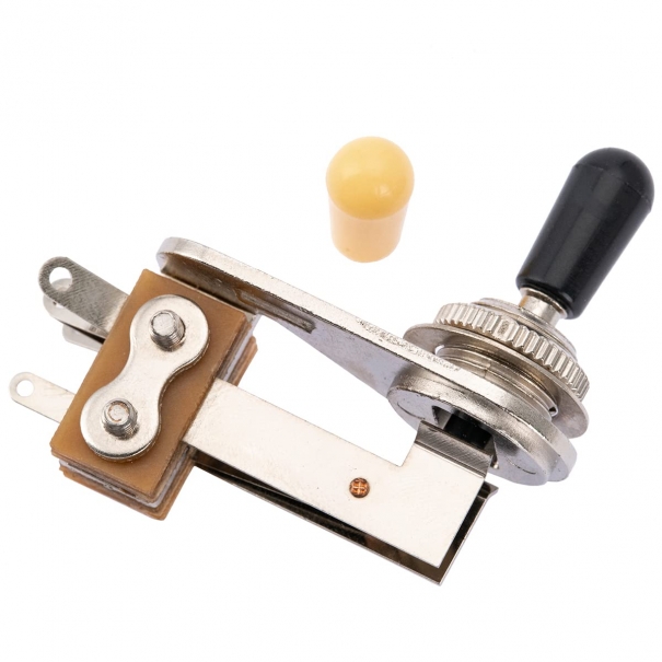 Basic Metrica Selettore a L 3 Posizioni Angolo Retto per Chitarra Elettrica Tipo USA Epiphone Les Paul