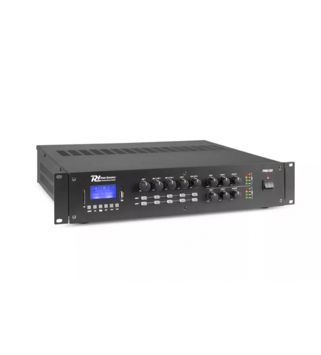 POWER DYNAMICS PRM 1202 100v 2-zone Matrix Amplifier 2x 120w