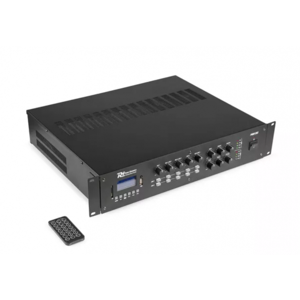 POWER DYNAMICS PRM 1202 100v 2-zone Matrix Amplifier 2x 120w