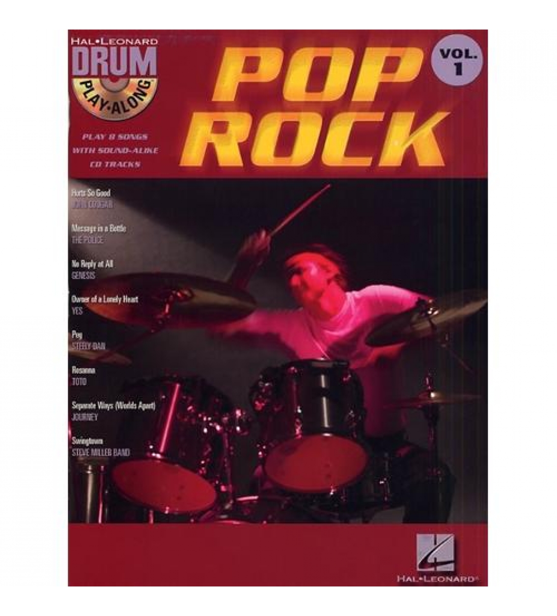 O-Ed. Hal Leonard -  Drum play - Vol. 1, Pop Rock + CD
