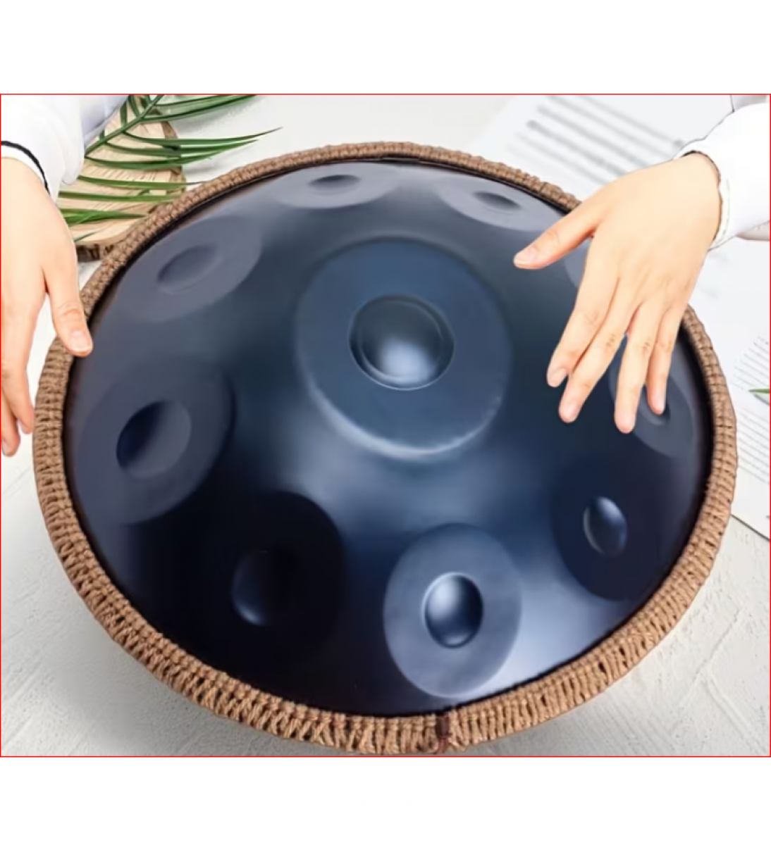 Hand Pan 12 note RE minore cm.49 Hz432, Caisa, Metal Drum, Hang