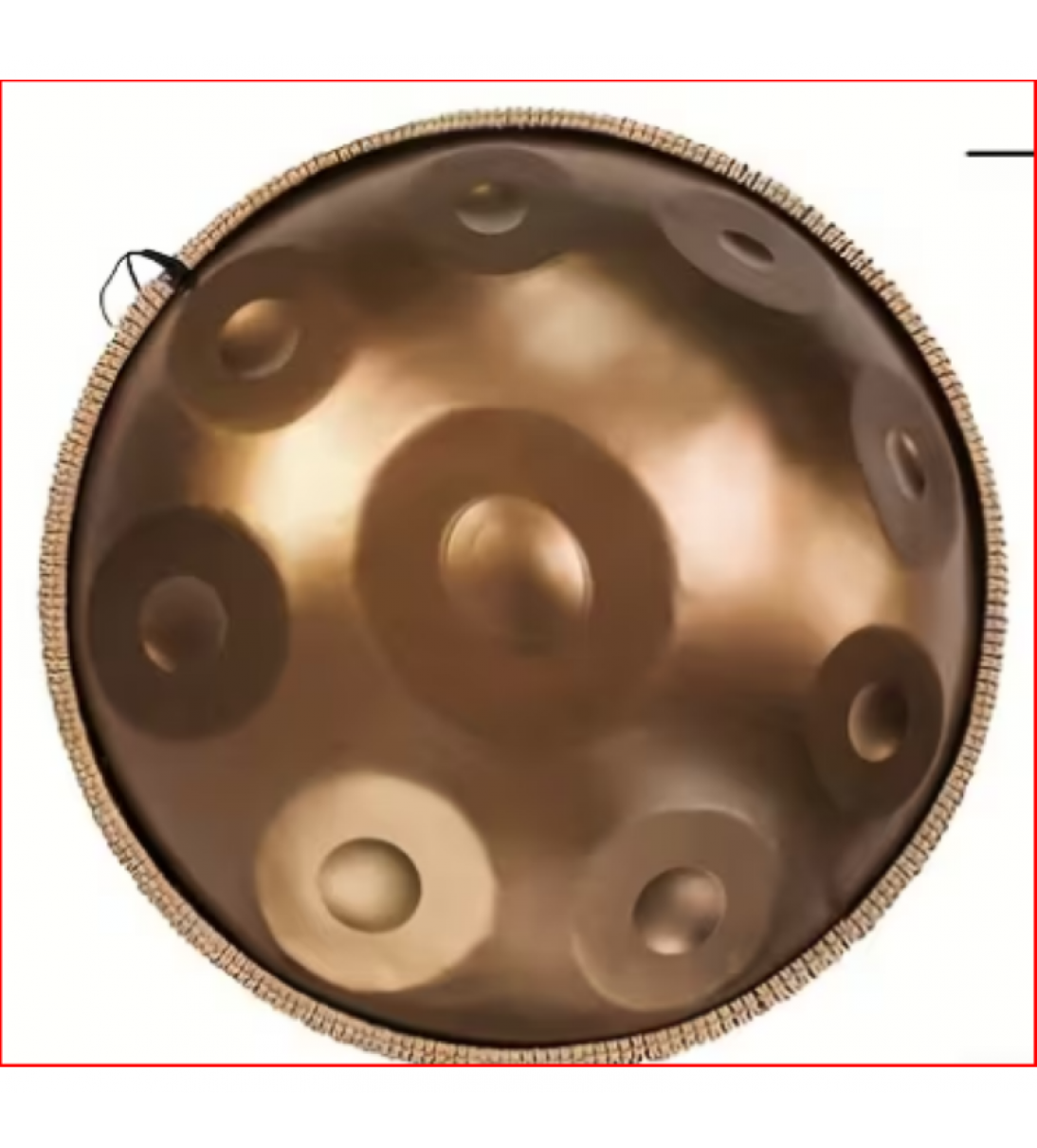 Hand Pan 9 note REm - 440 Hz cm.56 (22")