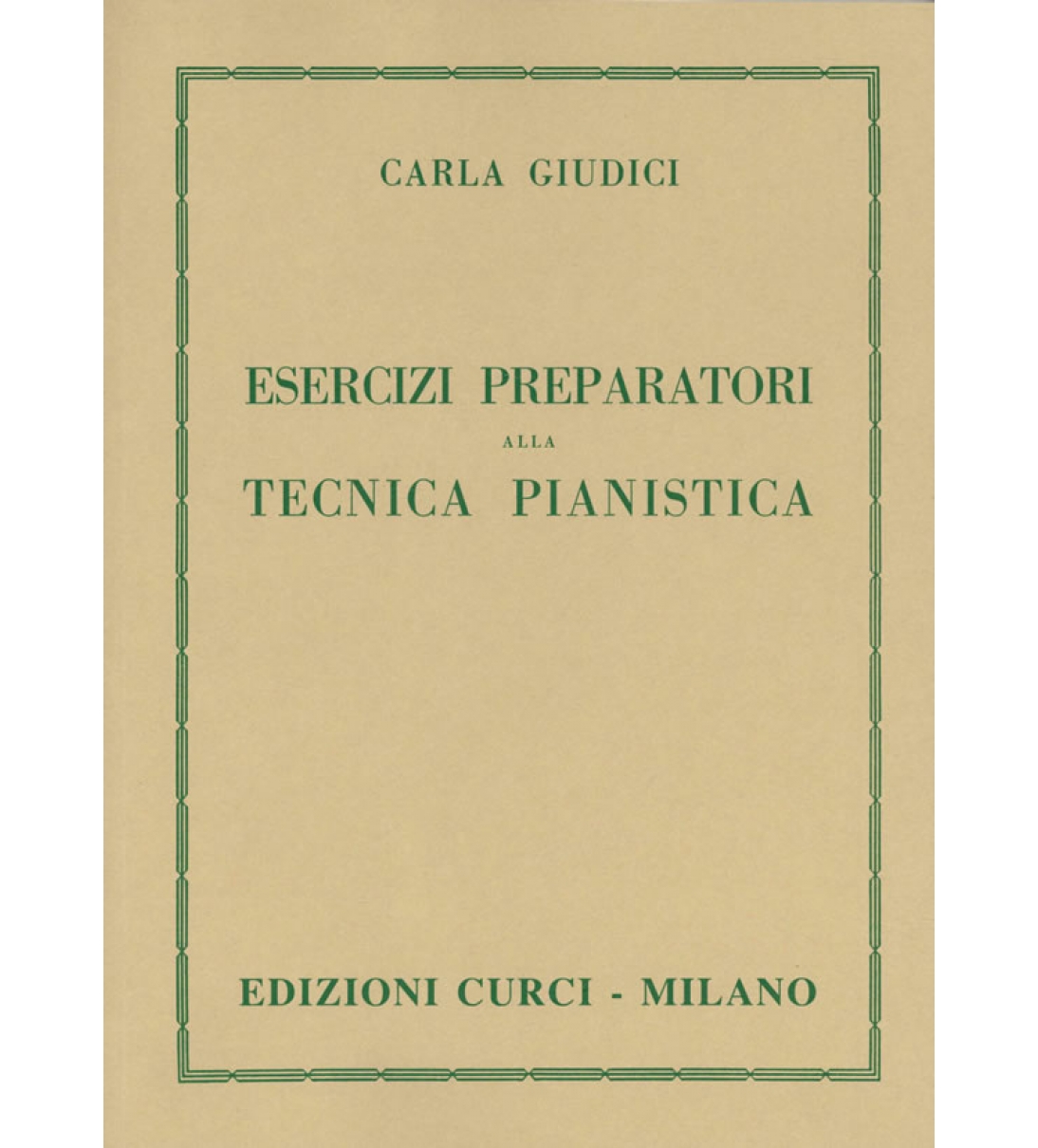 Esercizi preparatori alla tecnica pianistica [EC9222]