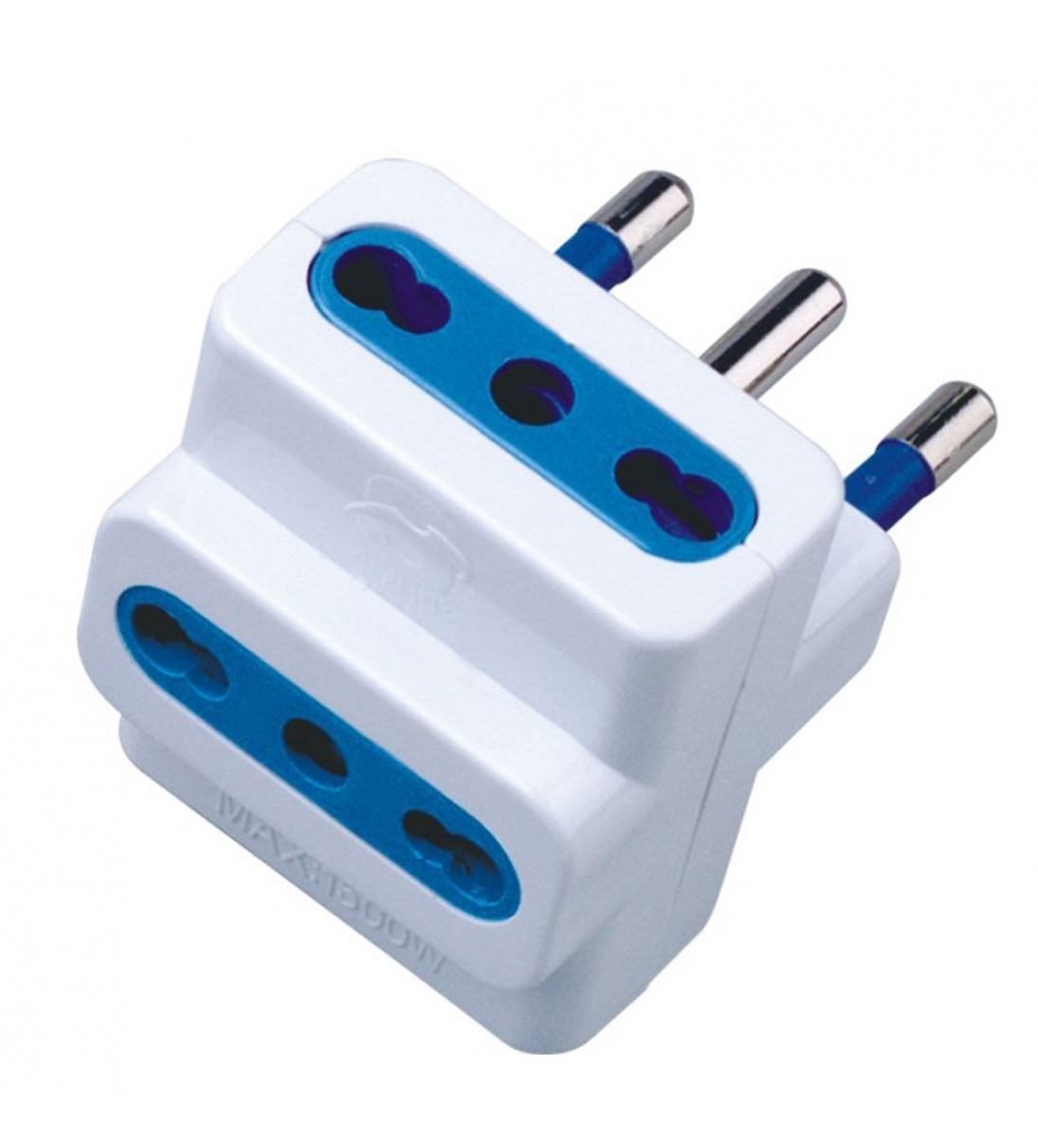 Adattatore triplo spina 16A Bianco [B006WB912]