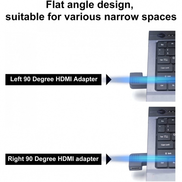 Adattatore HDMI angolato 270 gradi [B031WB457]