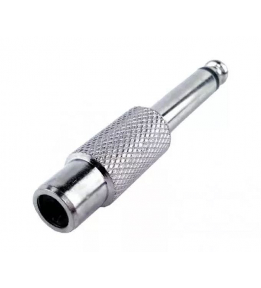 Adattatore in Metallo Jack Mono 6.3mm Maschio - RCA Femmina [B006WB077]