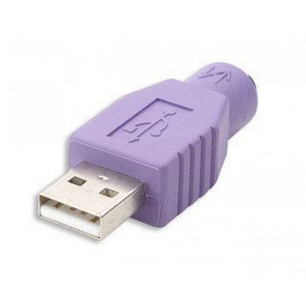 Adattatore PS2 femmina/USB A maschio [B031WB104]