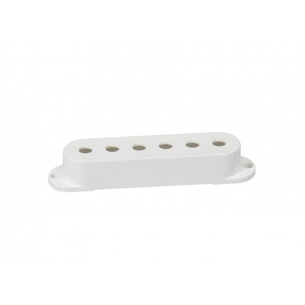 Pickup cover single coil white, 52mm spacing, 82,0-70,0x18,0mm, 3pcs - SPC-62-WH