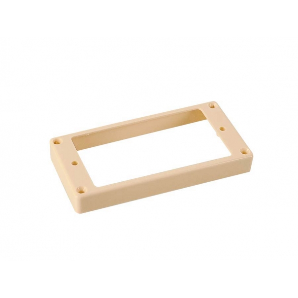 Humbucker frame, flat bottom slante