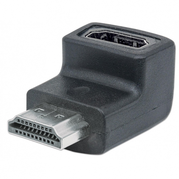 Adattatore HDMI M/F 90° verso l'alto