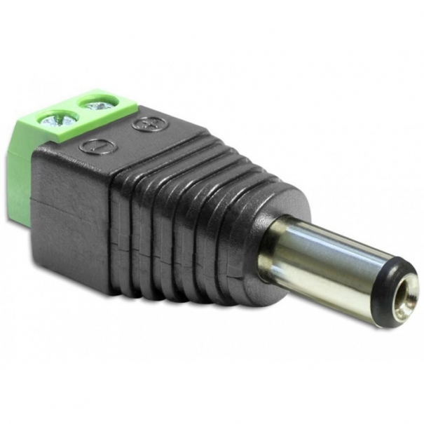 Adattatore Alimentazione DC 2.5x5.5mm Maschio Terminal Block 2 pin [B006WB0171]